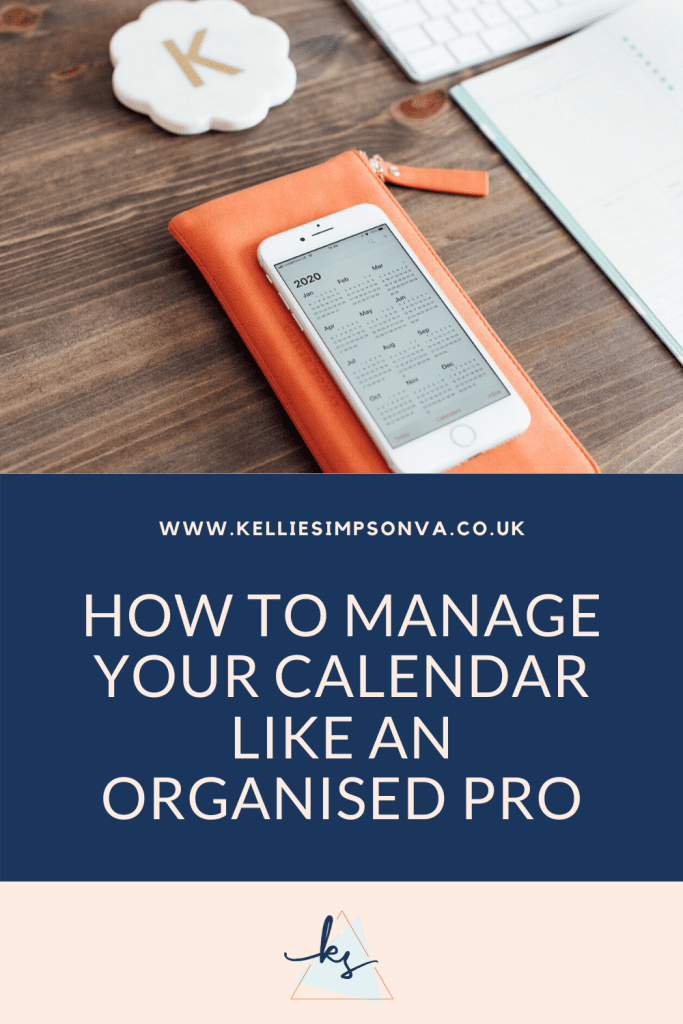 How to manage your calendar like an organised pro Kellie Simpson
